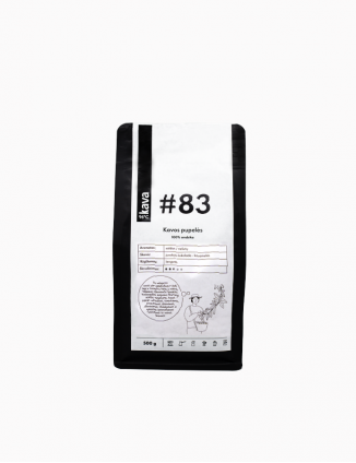 Kavos pupelės KAVA96°C, Nr.83, 500 g, Brazilija, Gvatemala, Kolumbija, Kosta Rika